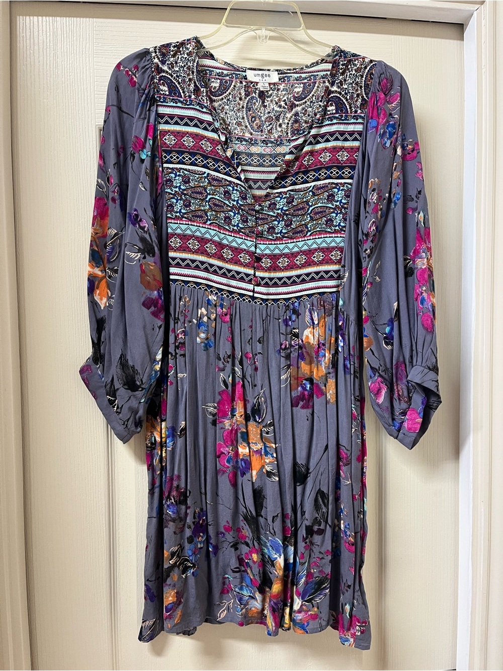 Umgee Tunic in Slate Gray
